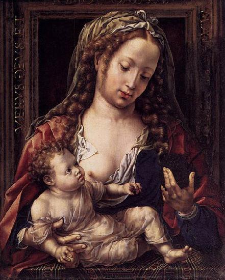 Jan Gossaert Mabuse Virgin and Child